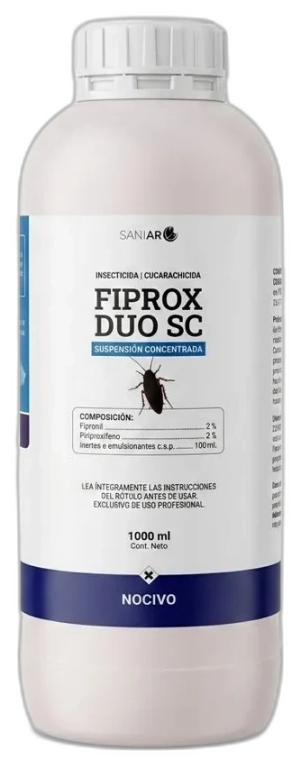 Envase de FIPROX DUO SC, suspensión concentrada